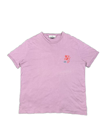 VIVIENNE WESTWOOD Orb Logo T-Shirt – Purple
