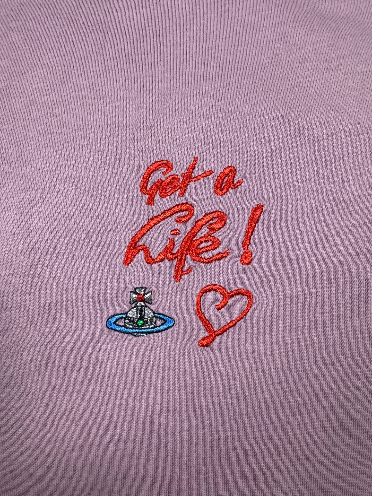 VIVIENNE WESTWOOD Orb Logo T-Shirt – Purple
