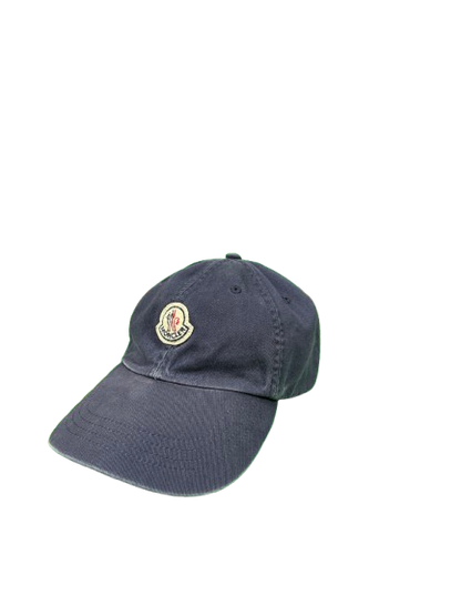 MONCLER Logo Baseball Cap – Navy