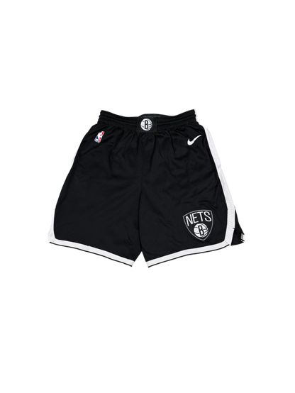 NIKE NBA Basketball Shorts – Brooklyn Nets Icon Edition (Black)