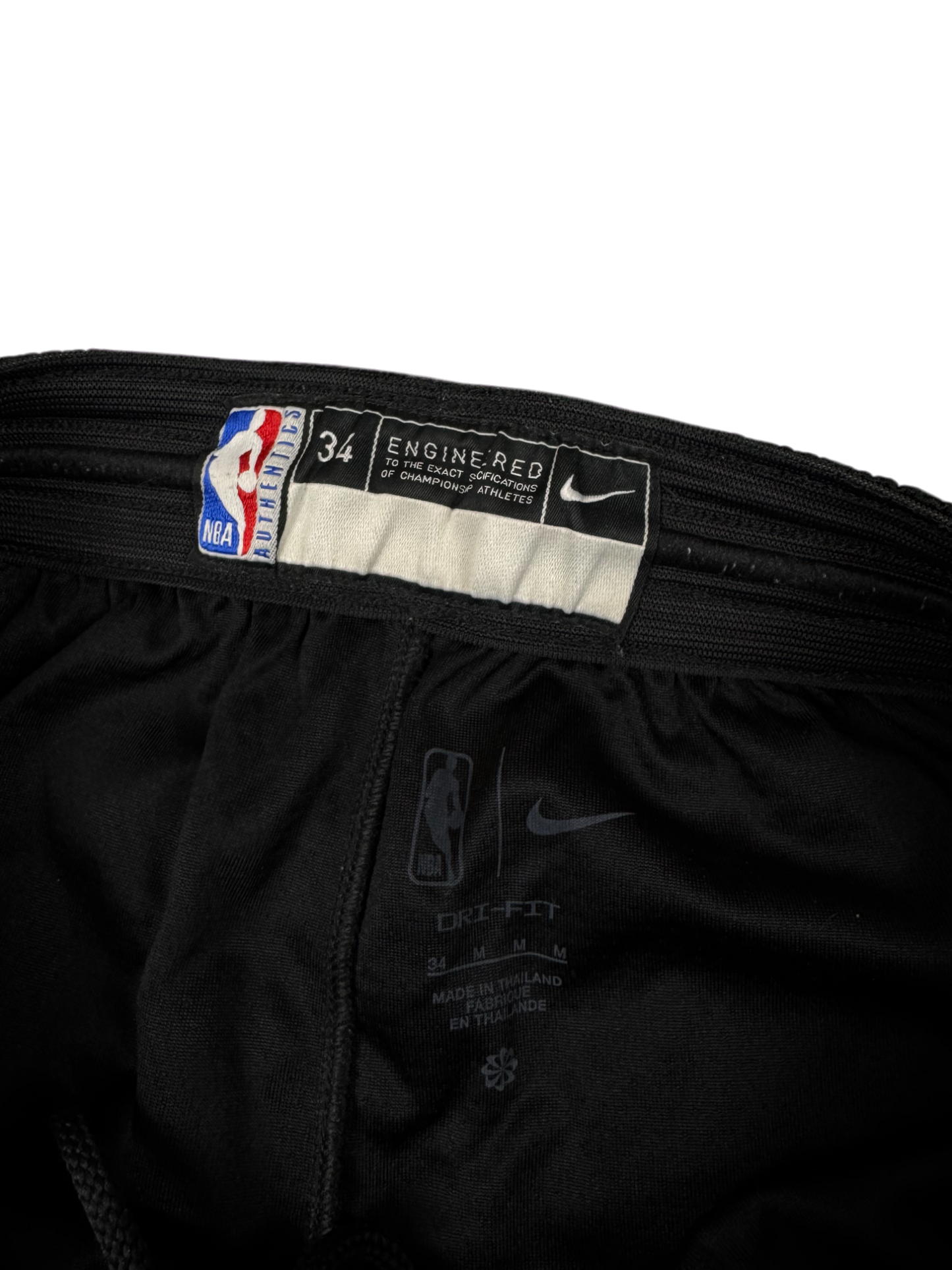 NIKE NBA Basketball Shorts – Brooklyn Nets Icon Edition (Black)