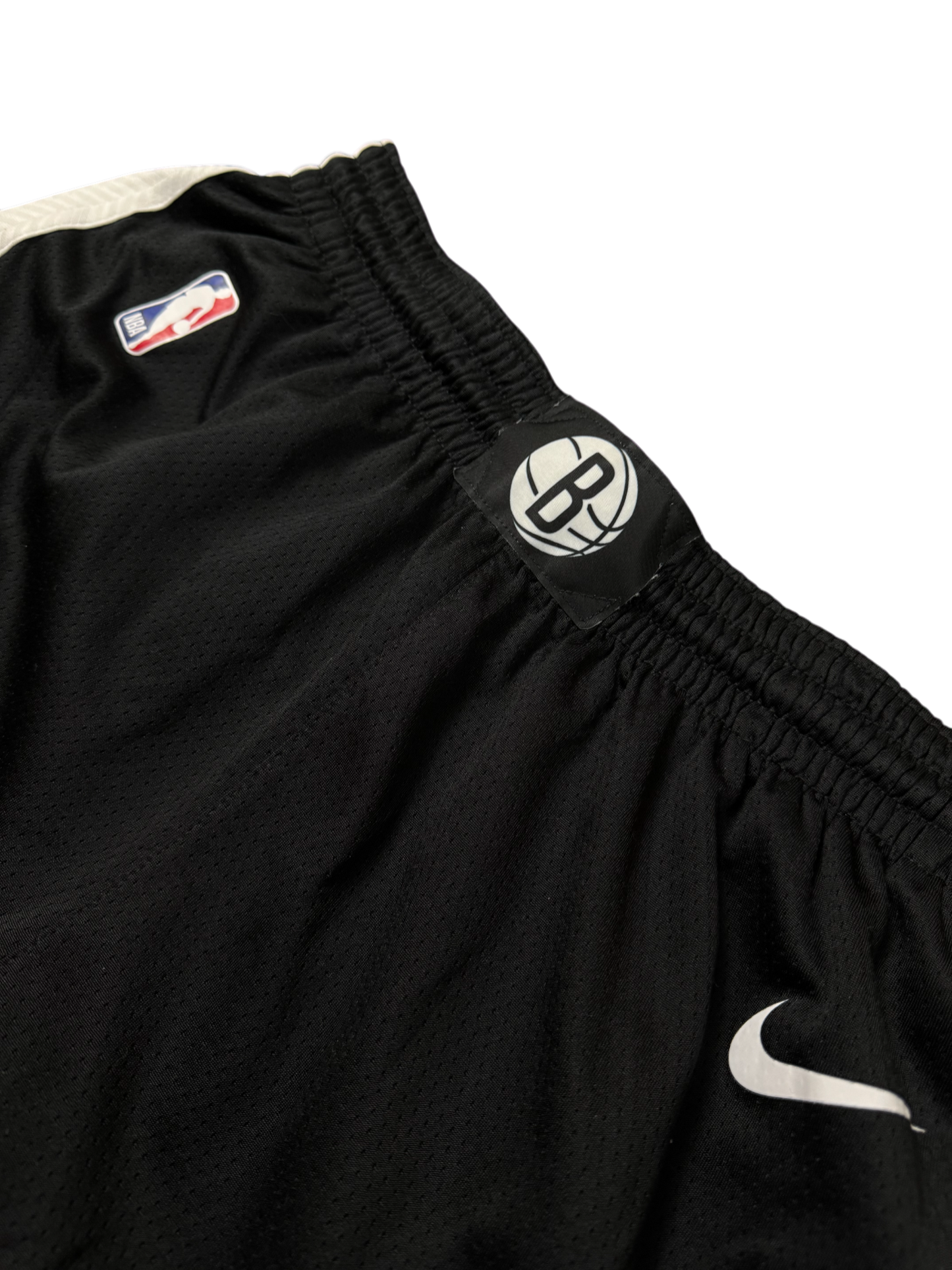 NIKE NBA Basketball Shorts – Brooklyn Nets Icon Edition (Black)