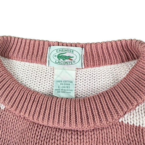 Lacoste - crewneck pink